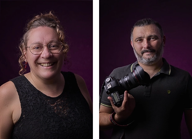Photographe de portrait en entreprise